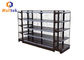 Multi Functional Supermarket Gondola Shelving Food Display With Accessories