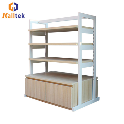 Customized Wood / Metal Hanger Rack 200kg Loading Capacity For Cloth Display
