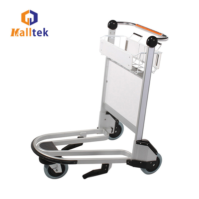 Aluminum Alloy Airport Luggage Baggage Trolley Cart For Airport