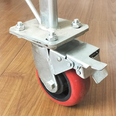 4 Wheels Load Capacity 500KG Heavy Duty Supermarket Transport Cargo Warehouse Platform Cart Trolley