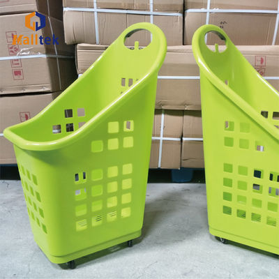 70L Supermarket Customized Large Volume Durable Shopping Basket For Supermarket