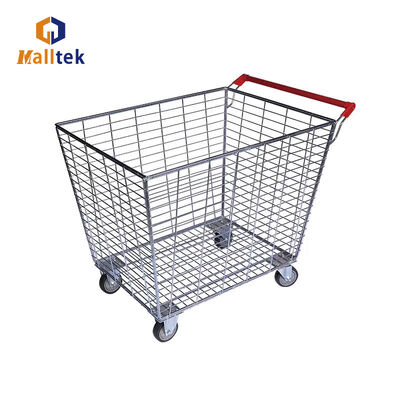 Heavy Duty Logistics Trolley Metal Rolling Container Suitable For Warehouse And Supermarket Picking And Inventory Tasks